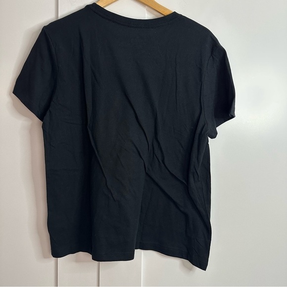 Hurley Black desert Graphic T-Shirt Large cropped boxy oversized sunset orange - Picture 3 of 7